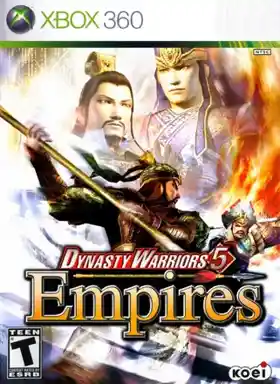 Dynasty Warriors 5 Empires (USA) box cover front